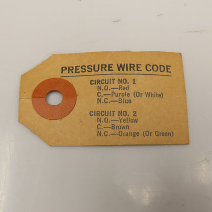 Barksdale D2S-A3 480V Max Pressure Switch 60Hz .03-.3PSI