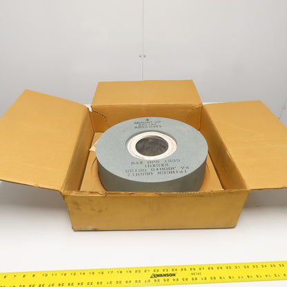 Radiac Abrasives 6C150 6+800F Centerless Grinding Wheel 16"x5" 1555RPM 5" Arbor