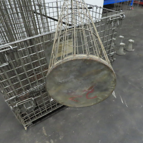 76" L x 6" Steel Dust Filter Bag Cage Lot Of 13