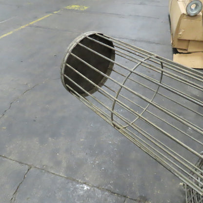 76" L x 6" Steel Dust Filter Bag Cage Lot Of 13