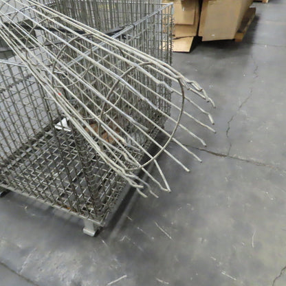 76" L x 6" Steel Dust Filter Bag Cage Lot Of 13
