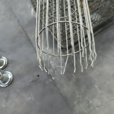 76" L x 6" Steel Dust Filter Bag Cage Lot Of 13