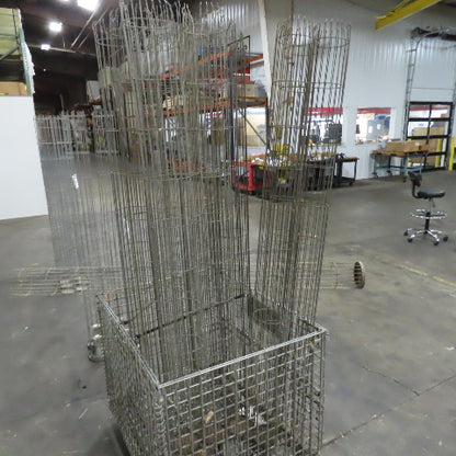 76" L x 6" Steel Dust Filter Bag Cage Lot Of 13