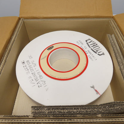 Tyrolit 38237600501 Grinding Wheel 16" x 3" 1640RPM 5" Arbor 89A 602 H 9A V 2