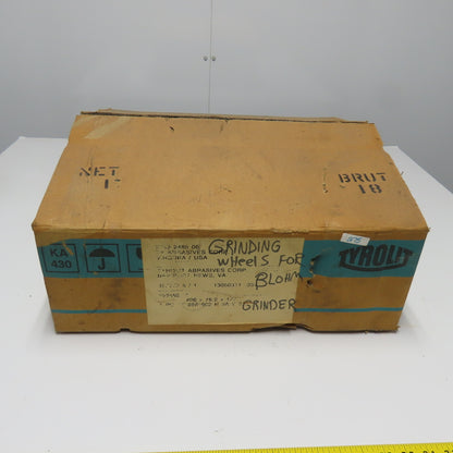 Tyrolit 38237600501 Grinding Wheel 16" x 3" 1640RPM 5" Arbor 89A 602 H 9A V 2