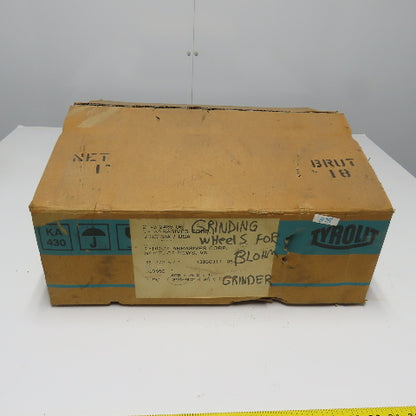 Tyrolit 38237600501 Grinding Wheel 16" x 3" 1640RPM 5" Arbor 89A 602 H 9A V 2