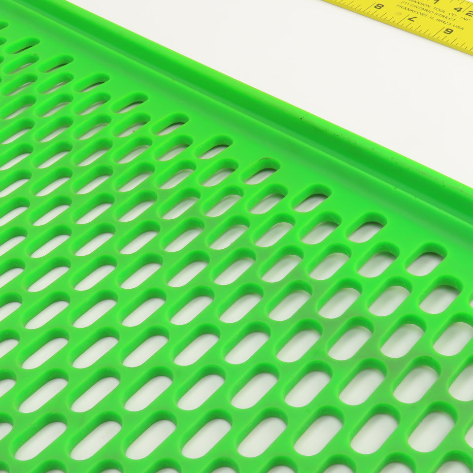 Aggregates 100459 72-3/4" L x 12-3/4" W Rubber Screen Panels W/12mm x 24mm Holes