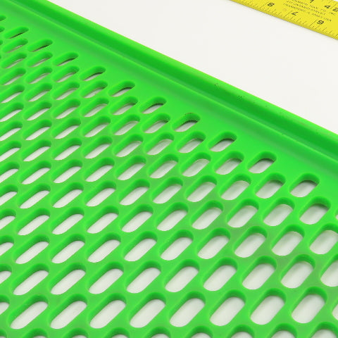 Aggregates 100459 72-3/4" L x 12-3/4" W Rubber Screen Panels W/12mm x 24mm Holes