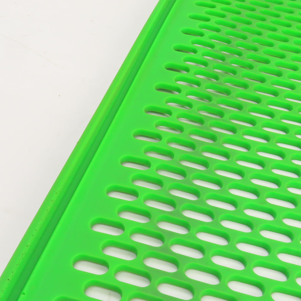 Aggregates 100459 72-3/4" L x 12-3/4" W Rubber Screen Panels W/12mm x 24mm Holes