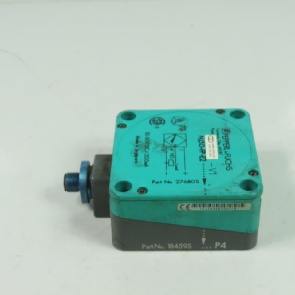 Pepperl & Fuchs NJ50-FP-E2 Inductive Proximity Sensor 10-30VDC 200mA