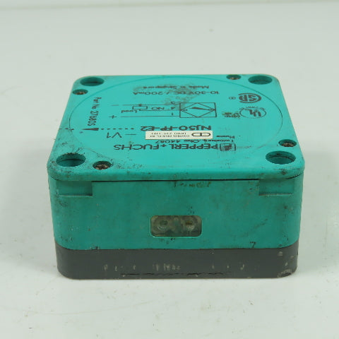Pepperl & Fuchs NJ50-FP-E2 Inductive Proximity Sensor 10-30VDC 200mA