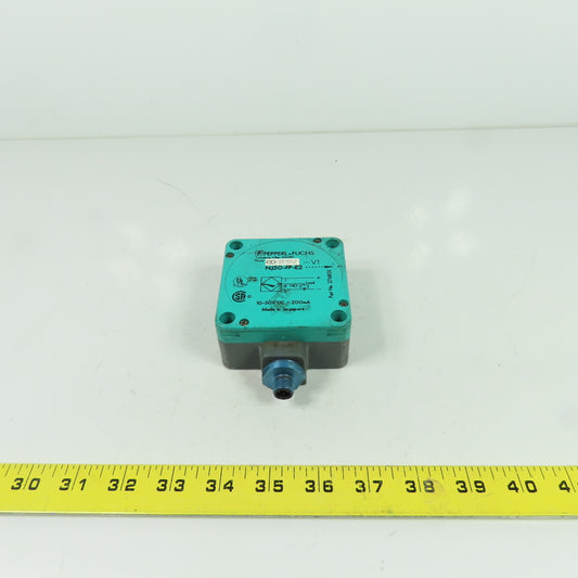 Pepperl & Fuchs NJ50-FP-E2 Inductive Proximity Sensor 10-30VDC 200mA