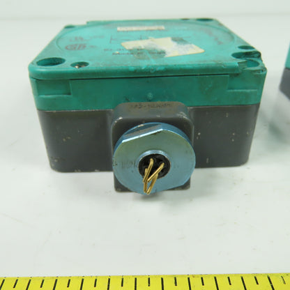 Pepperl & Fuchs NJ50-FP-E2 Inductive Proximity Sensor 10-30VDC 200mA Lot Of 2