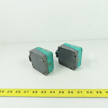 Pepperl & Fuchs NJ50-FP-E2 Inductive Proximity Sensor 10-30VDC 200mA Lot Of 2