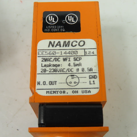 Namco EE560-14400 Proximity Switch 20-230VAC/DC PXSW Long Rot.
