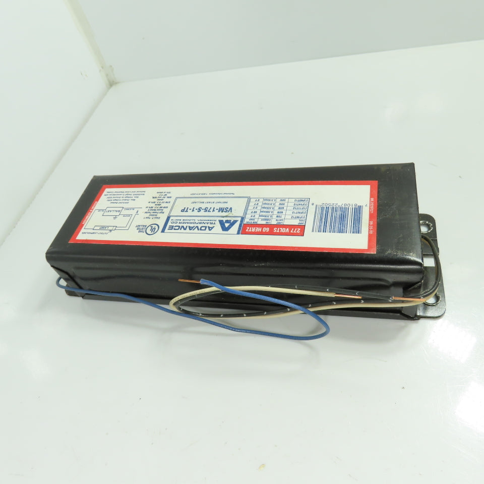 Advance VSM175STP Slimline Instant Start Ballast 277V 60Hz Lot Of 2
