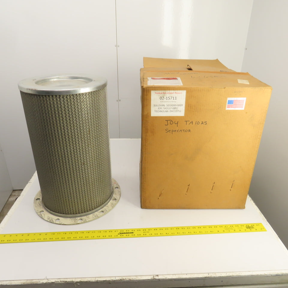 Keltec 02-15711 Air/Oil Separator For Sullivan 5018000-0009