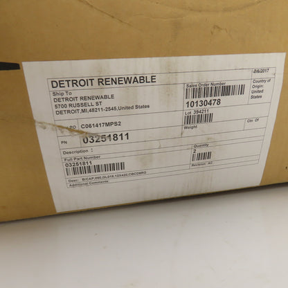 03251811 BHA Reverse Air Filter Bags B/CAP 090 GL018 12" x 420" L Box Of 2