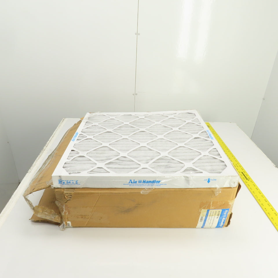 Air Handler 6W746 24" x 24" x 2" Odor Removal Non-Pleated Air Filter Box Of 4