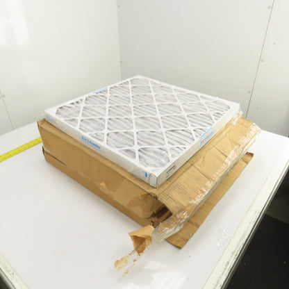 Air Handler 6W746 24" x 24" x 2" Odor Removal Non-Pleated Air Filter Box Of 4