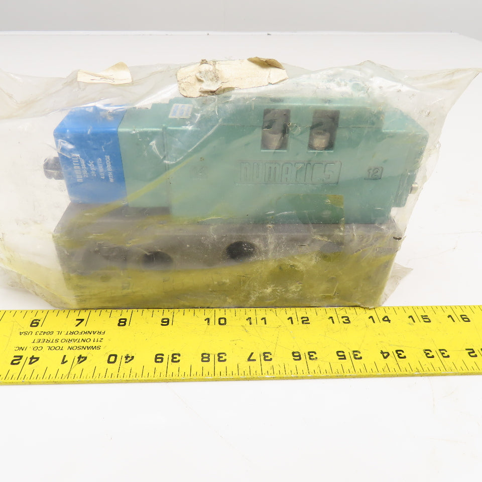 Numatics I24BA43BMP00061 5/2 Position Pneumatic Solenoid Valve 24VDC Coil