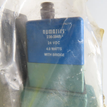 Numatics I24BA43BMP00061 5/2 Position Pneumatic Solenoid Valve 24VDC Coil