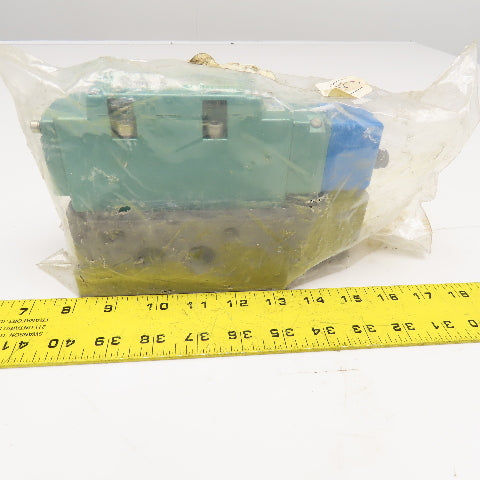 Numatics I24BA43BMP00061 5/2 Position Pneumatic Solenoid Valve 24VDC Coil
