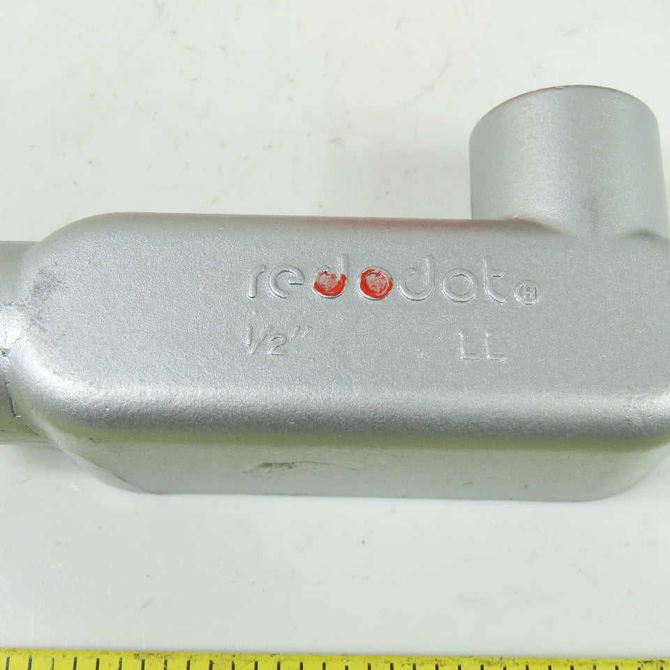 Red Dot ALL-1 Conduit Body LL Elbow 1/2" Lot Of 10