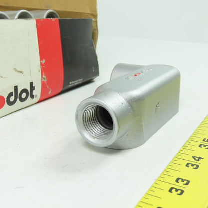 Red Dot ALL-1 Conduit Body LL Elbow 1/2" Lot Of 10