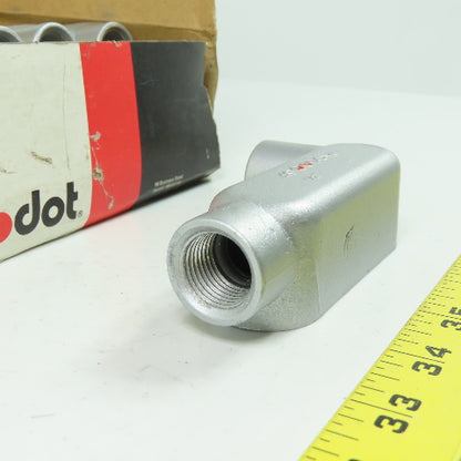 Red Dot ALL-1 Conduit Body LL Elbow 1/2" Lot Of 10