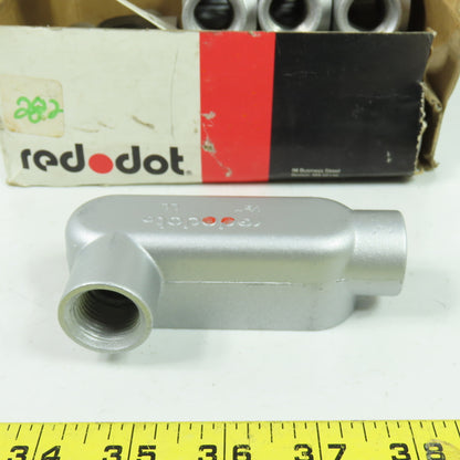 Red Dot ALL-1 Conduit Body LL Elbow 1/2" Lot Of 10