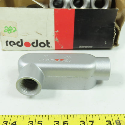 Red Dot ALL-1 Conduit Body LL Elbow 1/2" Lot Of 10