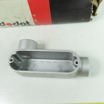 Red Dot ALL-1 Conduit Body LL Elbow 1/2" Lot Of 10