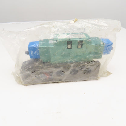 Numatics I35BB515MP00061 5/3 Position Open Center Pneumatic Solenoid Valve 24VDC