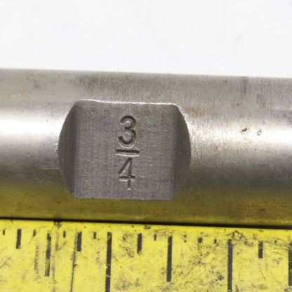 2 Flute HS End Mill (2) 3/4" & (1) 13-16" Sharp Lot of 3