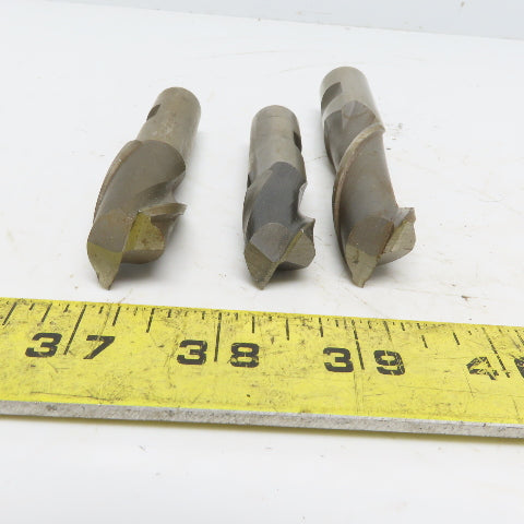 2 Flute HS End Mill (2) 3/4" & (1) 13-16" Sharp Lot of 3