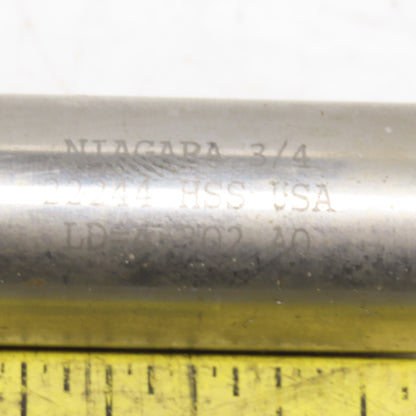 2 Flute HS End Mill (2) 3/4" & (1) 13-16" Sharp Lot of 3