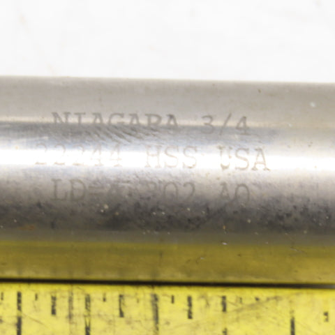 2 Flute HS End Mill (2) 3/4" & (1) 13-16" Sharp Lot of 3