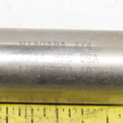 2 Flute HS End Mill (2) 3/4" & (1) 13-16" Sharp Lot of 3