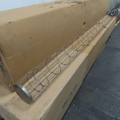 Menardi 108" L x 6" Steel Dust Filter Bag Cage