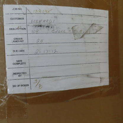 Menardi 108" L x 6" Steel Dust Filter Bag Cage