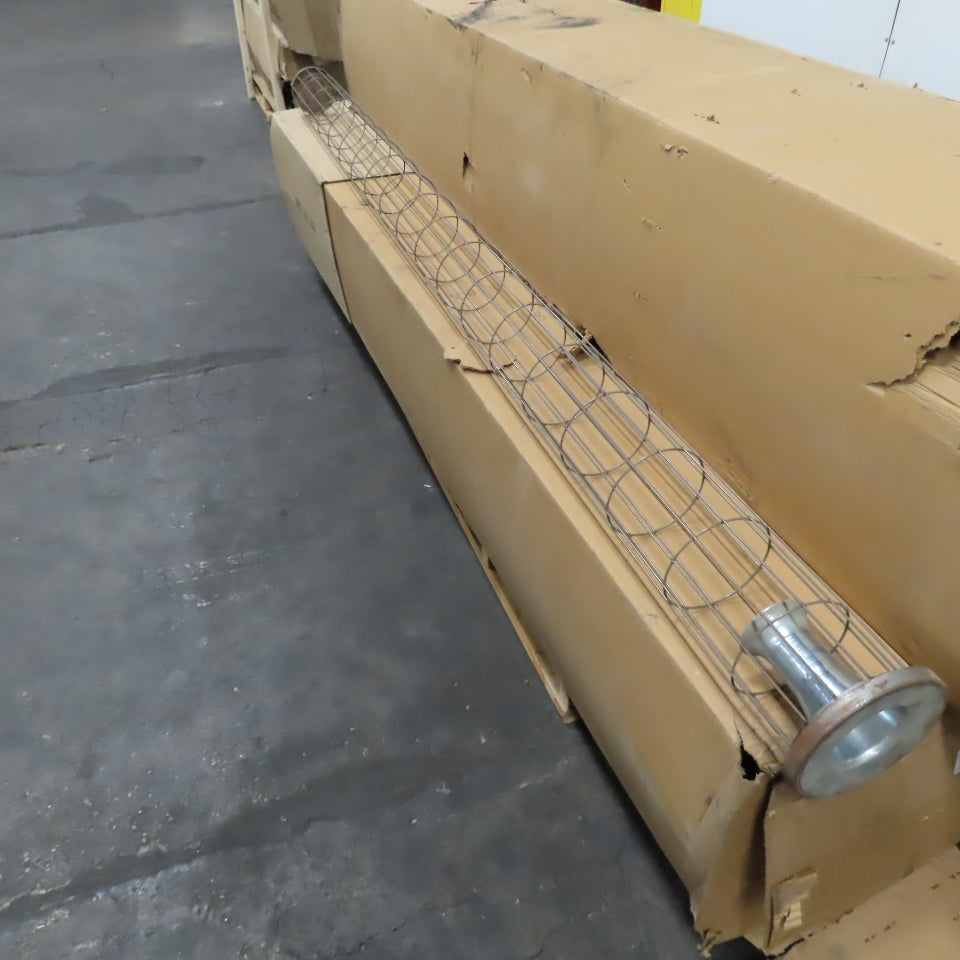 Menardi 108" L x 6" Steel Dust Filter Bag Cage