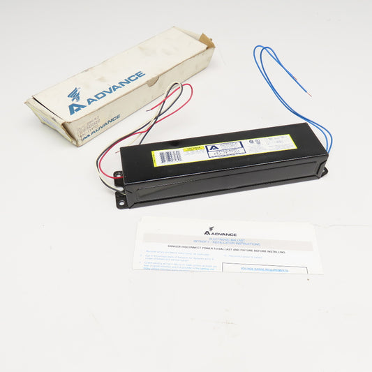 Advance REL2P59HL F96T8 Slim Line 2 Bulb 120V 60Hz Ballast