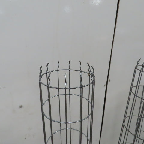 Menardi 72" L x 6" Steel Dust Filter Bag Cage Lot Of 5