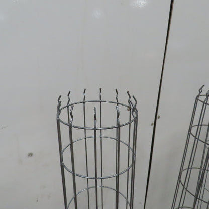 Menardi 72" L x 6" Steel Dust Filter Bag Cage Lot Of 5