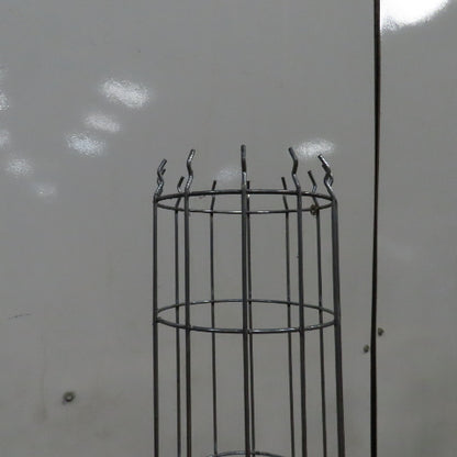 Menardi 72" L x 6" Steel Dust Filter Bag Cage Lot Of 5