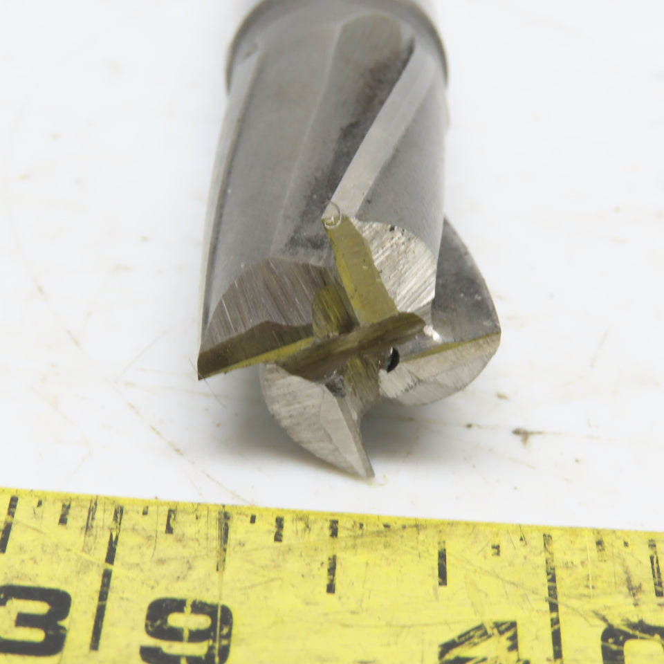 4 Flute HS End Mill W/#2 Morse Taper 1-1/4" LOC Sharp