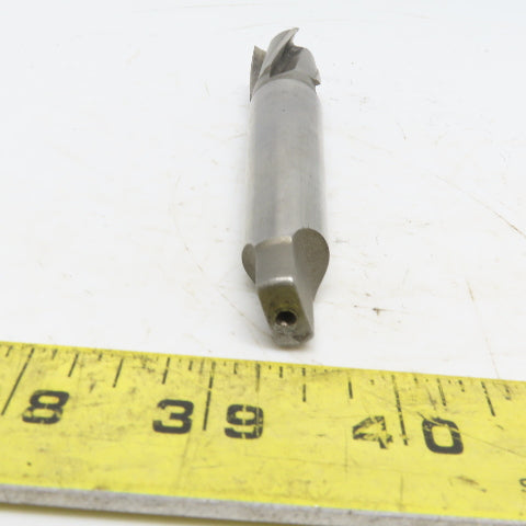 4 Flute HS End Mill W/#2 Morse Taper 1-1/4" LOC Sharp