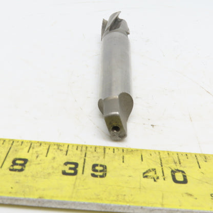 4 Flute HS End Mill W/#2 Morse Taper 1-1/4" LOC Sharp