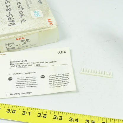 AEG DEP 209 Input Module 115VAC 8-Dig NEW